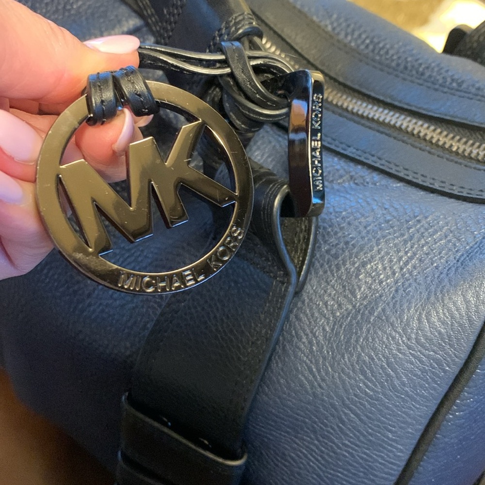 MK Leather Satchel - Picture 10 of 15